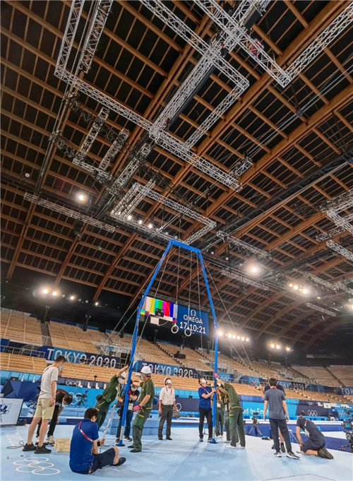 東京奧運會聲光視訊工作團(tuán)隊